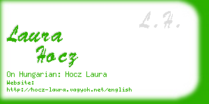 laura hocz business card